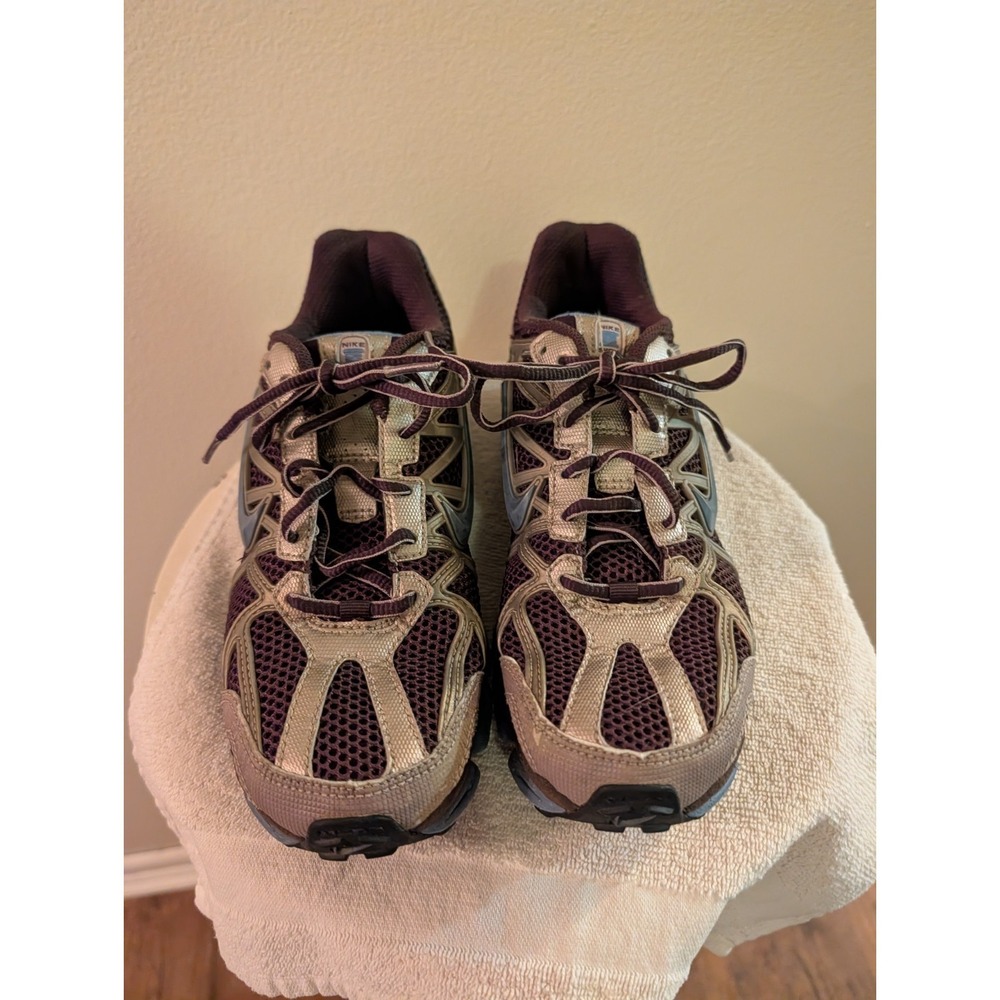 2006 Nike Shox Womens Running Shoes Sneakers 8.5   313812-241 VTG.Silver Brown
